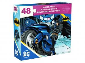DC Comics Batman motorkerékpáron 48db-os puzzle - Spin Master