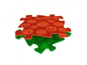 Muffik: Kemény Mező kiegészítő darab szenzoros szőnyegekhez - zöld, piros