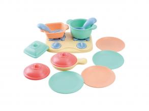 Főzőlap játékszett tartozékokkal, 13 db.