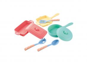 Játék sütő- és grillserpenyő készlet, 8 darabos