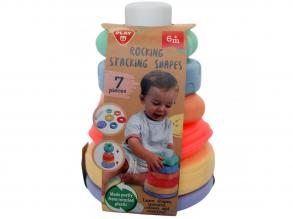 Playgo: Bébi toronyépítő formák