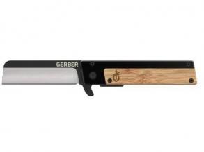 Gerber Quadrant Modern zsebkés, fa markolat ÚJ