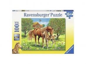 Lovak a mezőn 100 darabos XXL puzzle