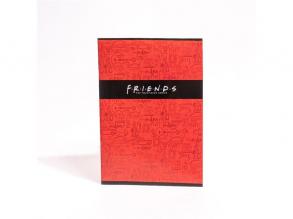 Friends A4 kockás 87-32 iskolai tűzött füzet