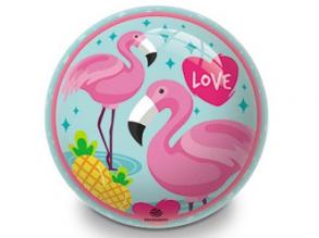 Flamingó gumilabda 23cm - Mondo Toys - felfújatlan