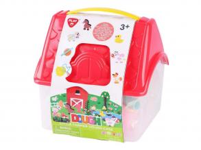 Playgo Kis Farm Agyagkészlet  4 edény