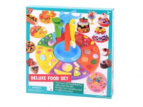 Playgo: Deluxe étel gyurma szett kiegészítőkkel