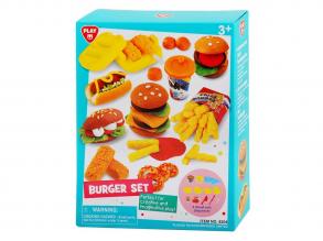 Playgo Burger gyurmakészlet