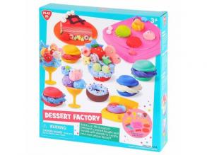 Playgo: Desszert készítő gyurmaszett