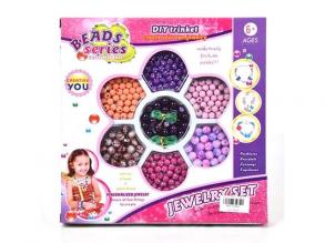 Beads Series ékszerkészítő szett gyöngyökkel és fonállal