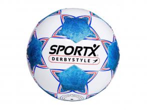 SportX focilabda derbystyle kék-fehér 330-350gr