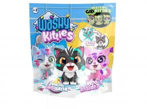 Washy Friends: Color Reveal Pancsoló cicusok meglepetés tasakban többféle 1db