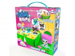 Washy Friends: Color Reveal Pancsoló cicusok jacuzzival és kiegészítőkkel