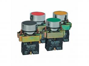 NYOMÓGOMB EL2-BP 31 NO ZÖLD IP65