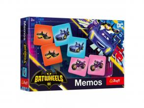 DC: Batwheels memória játék - Trefl