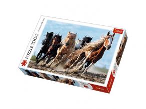 Vágtázó lovak 1000db-os prémium puzzle - Trefl