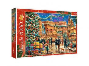Karácsonyi városi tér 1000db-os puzzle - Trefl