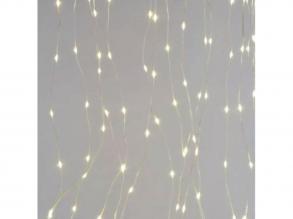 Led fényfüggöny , beltéri/kültéri , 300 db LED , 2.9 x 1.5 m , 8 funkció , meleg fehér , IP44
