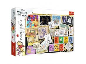 Micimackó bélyegek 1000db-os puzzle - Trefl