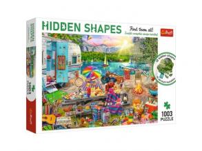 Hidden Shapes: Lakókocsis utazás 1000db-os puzzle - Trefl