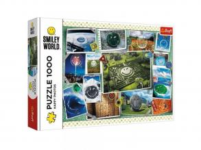 Smiley World Mosolyogj mindenhol a Földön 1000 db-os puzzle - Trefl