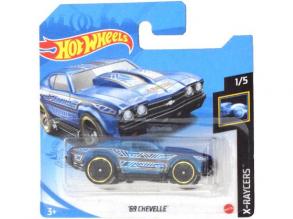 Hot Wheels: '69 Chevelle kék kisautó 1/64 - Mattel