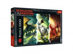 Dungeons & Dragons Legendás szörnyek 1000 db-os puzzle - Trefl