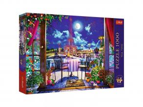Párizsi holdfény prémium plusz 1000 db-os puzzle - Trefl
