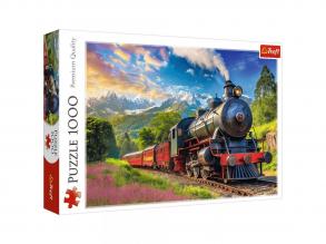 Utazás a hegyek között vonattal 1000 db-os puzzle -Trefl