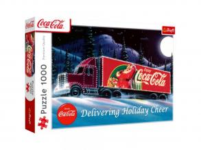 Coca-Cola Karácsonyi karaván 1000 db-os prémium plusz puzzle - Trefl