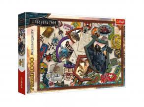 Így neveld a sárkányodat 1000db-os prémium puzzle - Trefl