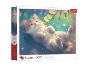 Cicák tökéletes kikapcsolódása 1000 db-os puzzle - Trefl