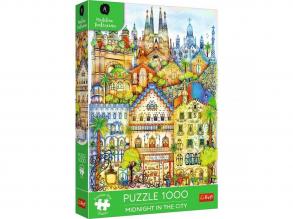 Barcelona éjfélkor 1000 db-os Prémium plus quality puzzle - Trefl