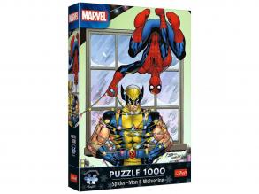 Pókember és Rozsomák karácsonya 1000 db-os Prémium plus quality puzzle - Trefl