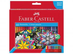 Faber-Castell: Színes ceruza 60db-os szett