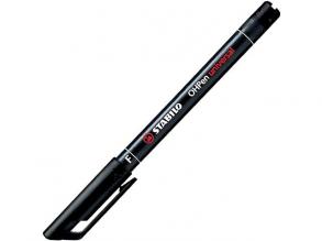 Stabilo OHPen universal F alkoholos filctoll fekete színben 0,7mm