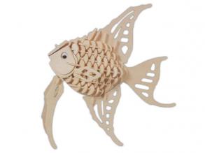 3D puzzle aranyhal (natúr)
