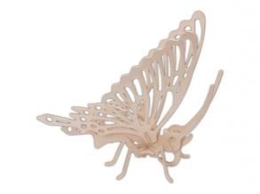 3D puzzle pillangó (natúr)