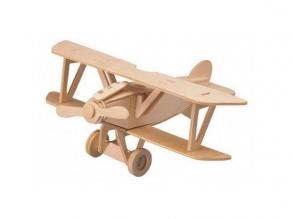 3D puzzle repülő Albatros DV (natúr)
