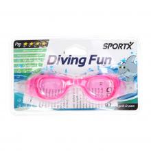 SportX úszószemüveg, rózsaszín