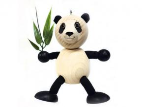 Rugós figura (panda maci)