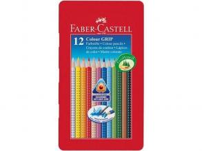 Színes ceruza 12db-os szett fém dobozban - Faber-Castell