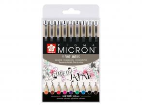 Sakura Pigma Micron 05 tolltartó 9 színben