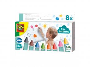 SES Tiny Talents fürdőkréta  8 színben