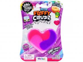 Compound Kings Neon Fluffy Cloudz illatos felhő slime - Cukorka szív