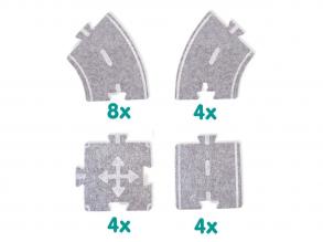 SES filc játékpálya, 20 darabos