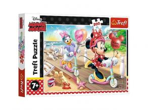 Daisy és Minnie a tengerparton 200 db-os puzzle - Trefl