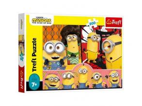 Minyonok akcióban 200 db-os puzzle - Trefl