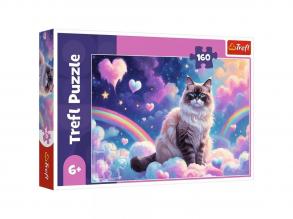Cica a felhők birodalmában 160 db-os puzzle - Trefl