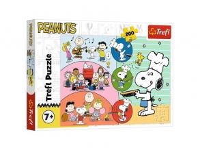 Peanuts Snoopy és barátai 200 db-os puzzle - Trefl